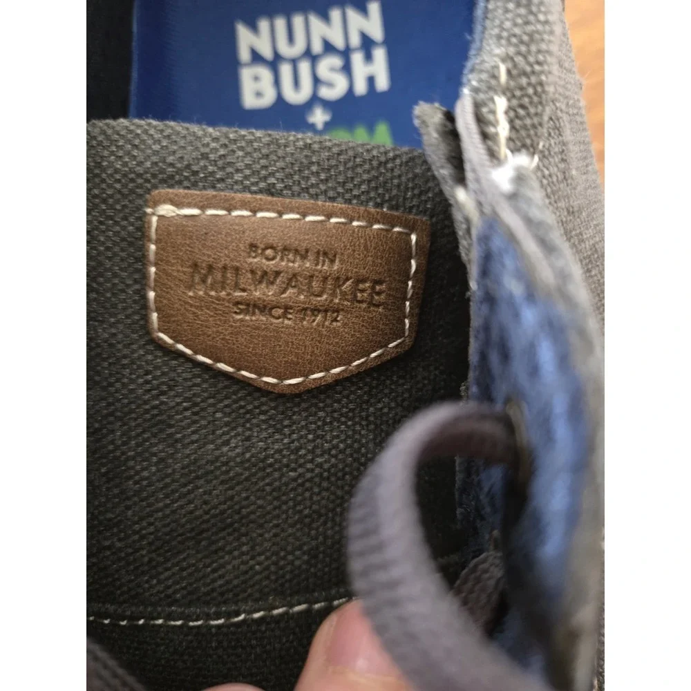 Mens Nunn Bush Kore‎ Tour Canvas Grey 10.5 Sneaker Shoes